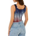 thumbnail image 5 of Womens 250 Years Anniversary Tank Tops Crew Neck Sleeveless Blouse Summer Flag Graphic Tanks 1776-2026 Tops, 5 of 5
