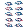 thumbnail image 4 of Encantos de la hoja Sunnimix Cabujón colgante 10 piezas Azul profundo para joyería DIY, 4 of 7