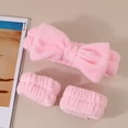 thumbnail image 5 of Jademall 12Pcs Headbands Wristbands Set for Washing Face, Knotted Spa Head Bands Wrist Towels Skincare Hair Bands Arm Bands for Womens Makeup Facial-White, Pink, Blue, Gray, 5 of 10