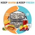 thumbnail image 2 of GYEUKHAM Double Decker Cooler Insulated Lunch Bag Large Tote for Boys, Girls, Men, Women, With Adjustable Strap,Digital Camo, 2 of 7