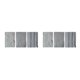 thumbnail image 1 of Wosthever 3 paños de cocina para platos, utensilios de cocina, accesorios para el hogar, decoraciones a cuadros estampadas, mantel de de 6.5*4.5 cm 2Conjunto, 1 of 6