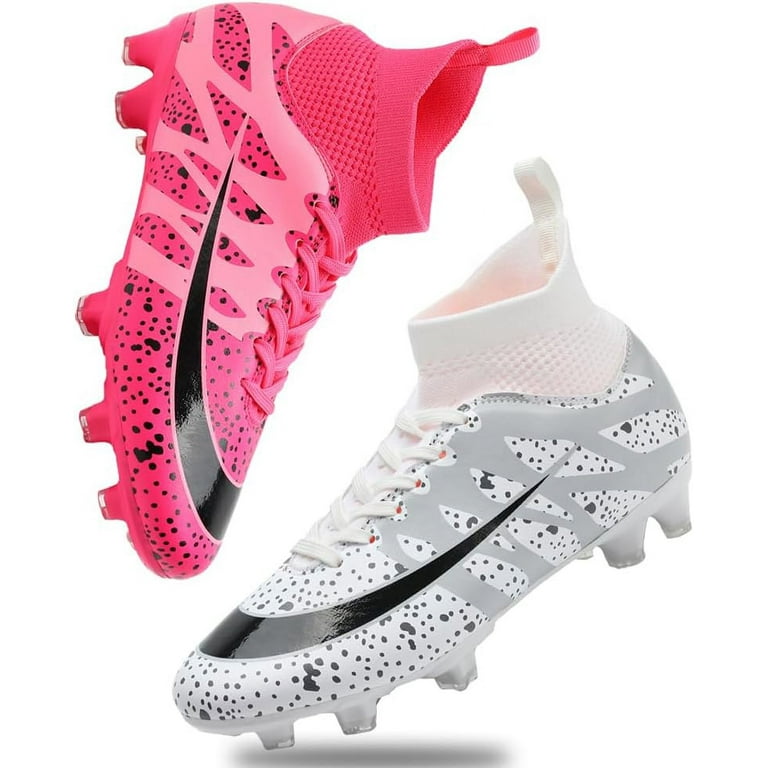 Women's Soccer Cleats for Training High Top AG Soccer Shoes
