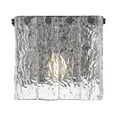 thumbnail image 3 of Z-Lite 1943-1S-MB Glacier 7" Tall Bathroom Sconce - Black, 3 of 7