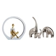 thumbnail image 1 of Escultura Abstracta De Cerámica De Elefante Para Dormitorio, Estantería, Mesa, Centro De Mesa, Decoración Versátil Para El Hogar, Adorno Coleccionable., 1 of 8