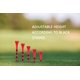 thumbnail image 3 of Tee de golf de bambú, 83 mm, paquete de 100, color rojo, tee de golf a rayas, clavo de bambú, tee de golf estilo raya, soporte para pelotas de 70 mm Sincero Electrónica, 3 of 5