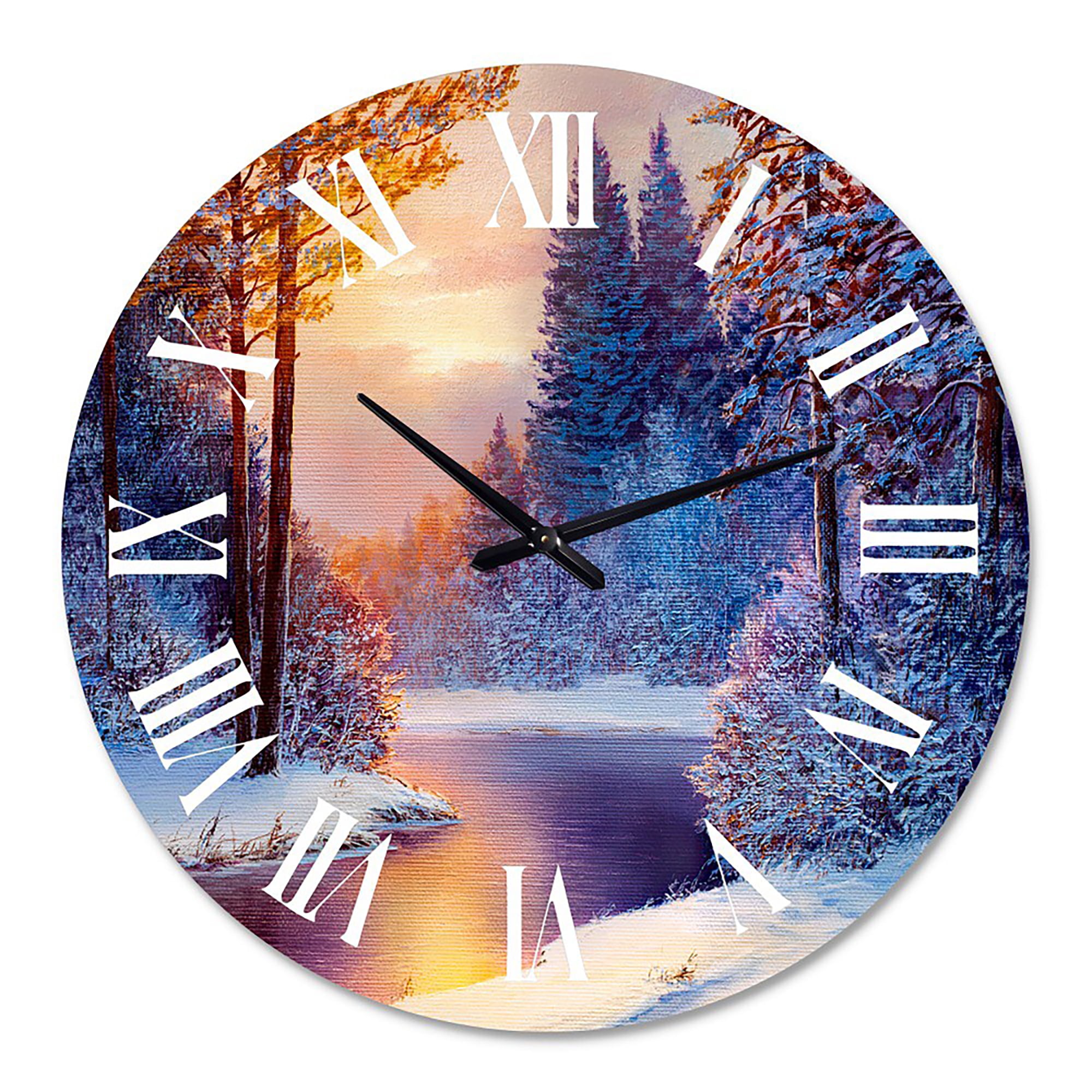 Designart 1 in Quartz Wall Clock