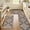 Brown, variant on Vaukki Kitchen Rugs Set of 3, Moroccan Non Slip Machine Washable Kitchen Floor Mats, Heavy Duty Low Profile for Sink Laundry, Black