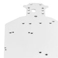 thumbnail image 2 of Aluminum Alloy Chassis Upgrade Parts Fit for HSP 94107 94111 94110 94124 RC CarSilver, 2 of 4