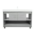 thumbnail image 2 of 48" Free-Standing Single Bathroom Vanity with High Quality Acrylic Vanity Top, 2 of 8