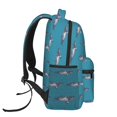 thumbnail image 3 of Xecao Cartoon Whale Backpack, a stylish and functional choice for both men and women, is the perfect basic bookbag for college, work, or travel, 3 of 5