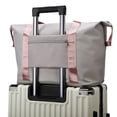 thumbnail image 4 of Vrorvz Sac de Sport et de Voyage Extensible Grande Capacité Léger avec Séparation Sec Humide pour Week-Ends Valise d'Avion Compatible, 4 of 8