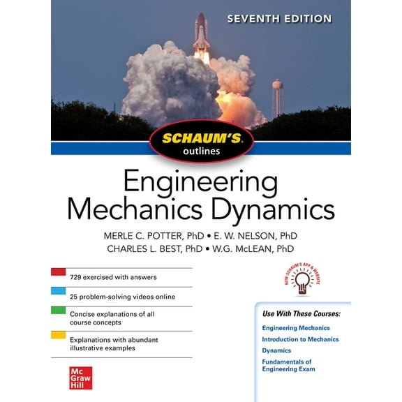 Schaum's Outline of Engineering Mechanics Dynamics, Seventh Edition, (Paperback)