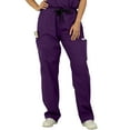 thumbnail image 4 of HeedFit Long-Lasting, Workwear, Unisex Scrub Pants, l, Purple, 4 of 6