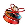 thumbnail image 4 of mmirethe Solar Powered Car Air Freshener Creative Diffuser Small Car for Car Interior Red 58x69mm 5Set, 4 of 6