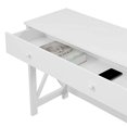 thumbnail image 5 of Convenience Concepts Bureau Oxford avec Station de Charge, 42 Pouces, Blanc, 5 of 5