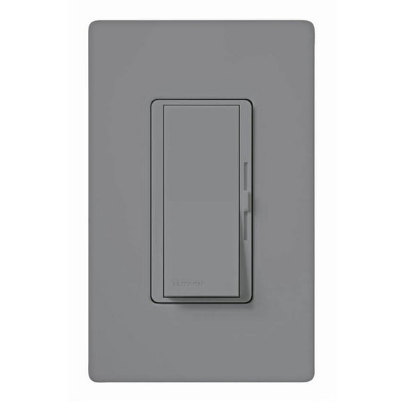 Lutron Diva LED  Dimmer Switch for Dimmable LED and Incandescent Bulbs, 150-Watt/Single-Pole or 3-Way, Gray (DVCL-153P-GR)