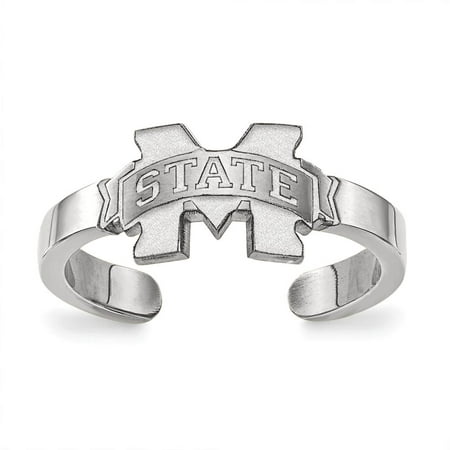 Mississippi State Toe Ring (Sterling Silver)