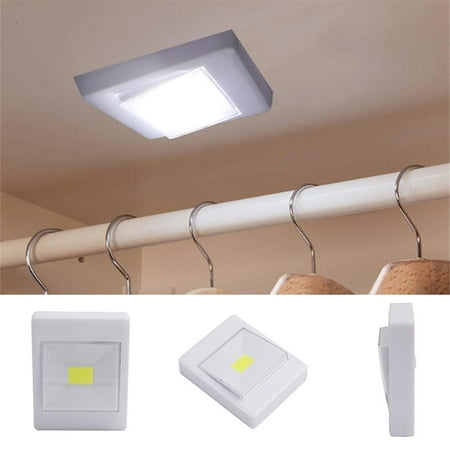 

Younar COB Switch Wall Lamp Bedside Aisle Night Lights LED Cordless Light Kitchen Cabinet Garage Closet Camp Emergency Lamp