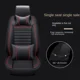 thumbnail image 4 of Fundas de asiento de coche de cuero PU adecuadas para Dacia Duster Sandero Renault Clio Fiat Ypsilon Seat Arona Cors Accesorios interiores, 4 of 5