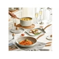 thumbnail image 2 of Xtellar Batería De Cocina Juego De Sartenes Antiadherente 10 Piezas Blanco, 2 of 4
