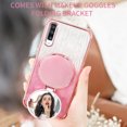 thumbnail image 5 of Kickstand Case for Samsung Galaxy A30S Cover Soft TPU Silicone Phone Case with Luxury Magnetic Mirror Stand Shell for Women Men Anti-Fall Protective Cover Compatible with Galaxy A30S Case, 5 of 7