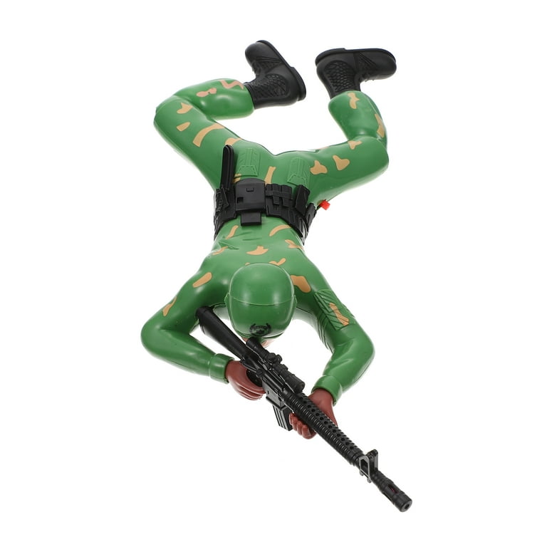 Electronic crawling 2024 soldier toy