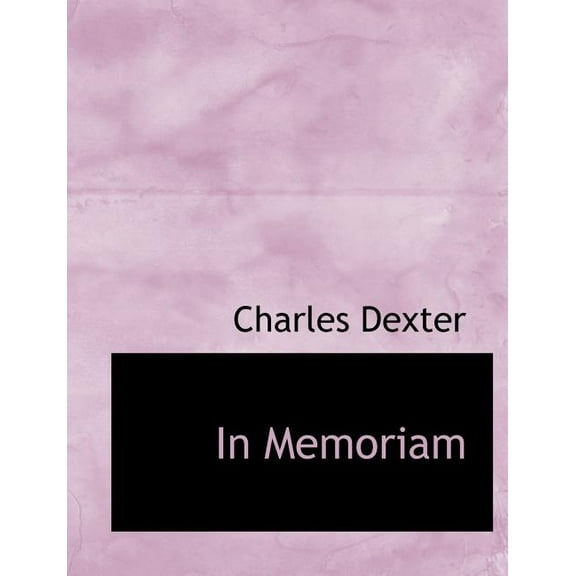 In Memoriam (Paperback)
