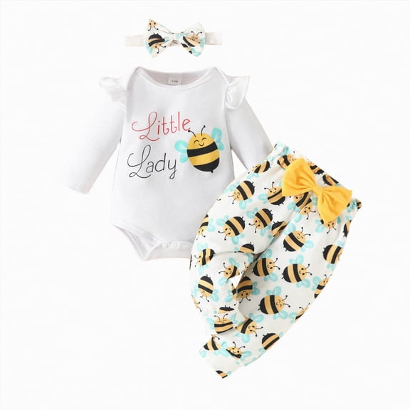 Futezty Toddler Boys Girls Clothes Fall Winter Outfit Sets, Kids Outfits Sets Long Sleeve Round Neck Letter Elastic Waist 6M 12M 24M 2T 3T 4T 5T 2PCS Everyday