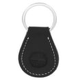 thumbnail image 1 of Key Chain Leather Card Sleeves Lovely Key Chain Ornament Hanging Decors for Card, 1 of 5