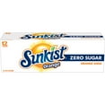 thumbnail image 6 of Sunkist Orange Zero Sugar Soda 12oz Cans, Quantity of 24, 6 of 9