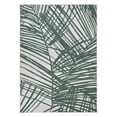 thumbnail image 2 of World Rug Gallery Contemporary Nature Inspired Tropical Leaves Reversible Indoor/Outdoor Area Rug - Green 7'10"x10', 2 of 7