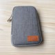thumbnail image 3 of Bolsa de almacenamiento multifunción para accesorios digitales, protección electrónica, organizador para teléfono, cable USB, auriculares (gris), 3 of 6