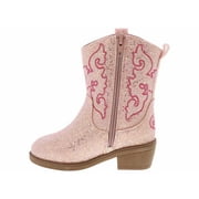 Bearpaw Glitter Toddler Girls Western Boot | BBB38033-ESN Pink