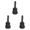 thumbnail image 4 of Wosthever Poliéster excelente impermeable y a prueba de humedad funda de cojín de guitarra clásica mochila bolsa de guitarra negro Type1 NO1, 4 of 6