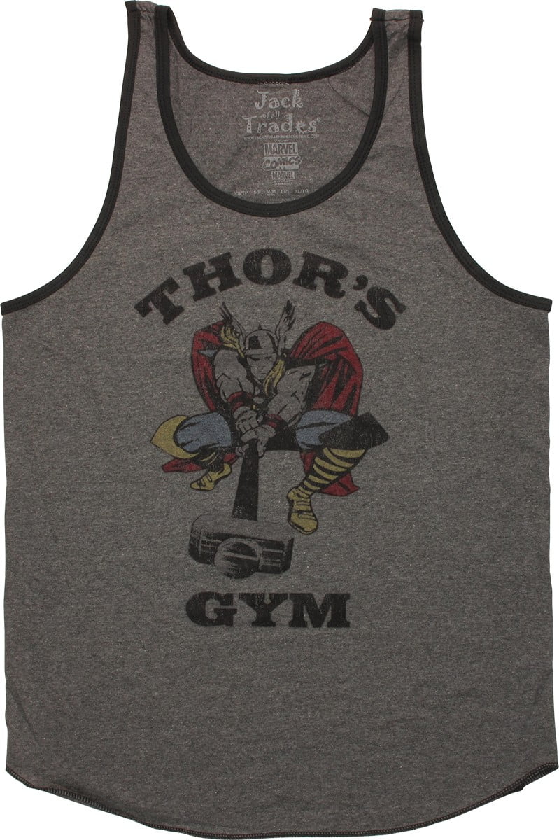 Thor Gym Ringer Tank Top - Walmart.com
