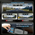 thumbnail image 4 of 4K Mirror Dash Cam Front And Rear, Rearview Mirror Camera For Cars & Trucks With 11" IPS Touch Screen, Backup Camera With Type-C, Starvis Sensor, 4 of 5