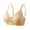 Beige, variant on 34B/C-46B/C Bras for Women Plus Size Wireless Bras for Everyday Lace Embroideries Bralette Spaghetti Straps Comfort Push-Up Bras