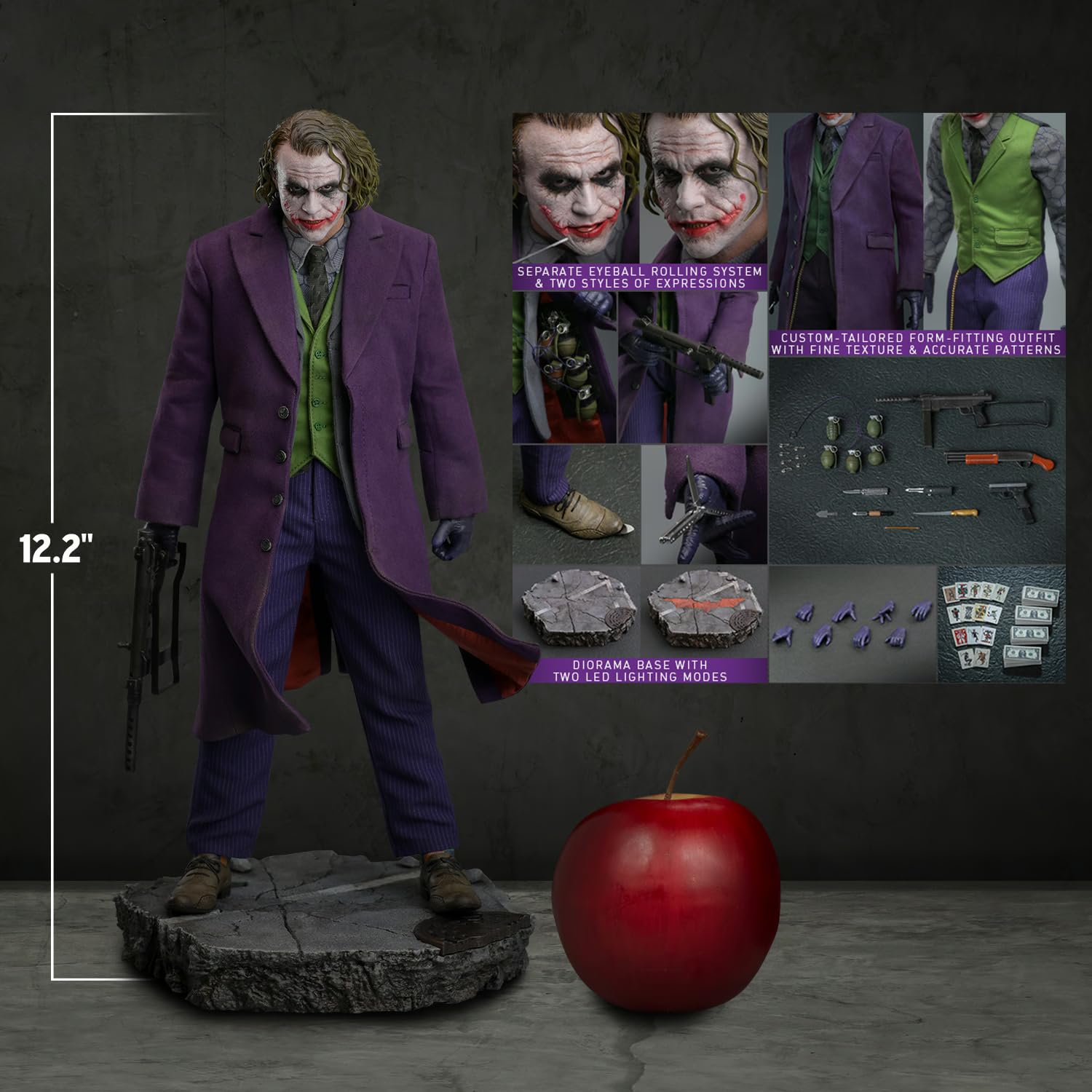 Hot Toys DX32 Batman The Dark Knight Trilogy Joker Collector