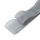 thumbnail image 5 of 2 Pares Cordones Planos De Zapatos Transparentes Hilado De Nieve De 2,5 Cm De Ancho Para Zapatillas De Deporte Gris 60cm / 24, 5 of 6