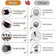 thumbnail image 5 of 32 Pcs Chair Leg Protectors for Hardwood Floors, Black, 5 of 5