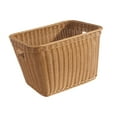 thumbnail image 2 of Canasta de lavandería tejida a mano Cesta de almacenamiento Multipureze Comfortable Organizador de almacenamiento de ropa para la sala de estar para, 2 of 9