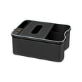 thumbnail image 2 of Oliegs Heated Blanket Multifunctional Car Storage With Colorful Atmosphere Light Charging Interior Supplies Tissue Storage Chocolate, 2 of 4