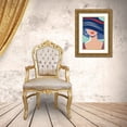 thumbnail image 3 of Escalante, Omar 13x18 Gold Ornate Wood Framed with Double Matting Museum Art Print Titled - Beach Chic III, 3 of 4