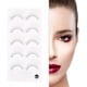 thumbnail image 2 of 5 pares de pestañas postizas de práctica para extensión de pestañas, herramienta de maquillaje de ojos para entrenamiento de injerto., 2 of 11