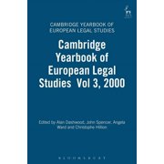 Cambridge Yearbook of European Legal Stu Cambridge Yearbook of European Legal Studies: Volume 3, 2000, Book 3, (Hardcover)