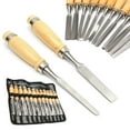 thumbnail image 6 of 12Pcs Wood Carving Hand Chisel Tool Set Woodworking Professional Steel Gouges, 6 of 6
