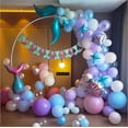 thumbnail image 2 of Adornos y decoración Kit de guirnalda de globos de sirena Arco de globo de cola de sirena para niña Decoraciones de fiesta de cumpleaños de sirena Globos de sirena Fiesta de baby shower, 2 of 5