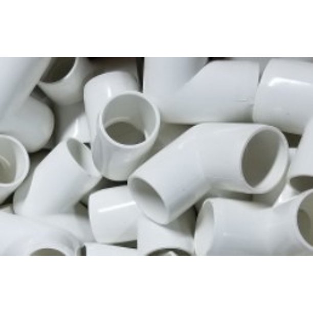 ZOENHOU 3 Way PVC Elbow Corner Fittings, 1 Inch PVC Fittings Pipe