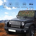 thumbnail image 5 of Kdxio Red Leaves Print Front Windshield Sun Shade,Folding Auto Sunshade for Car Truck SUV-, 5 of 7