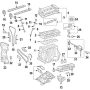 Genuine OE Mazda Engine Camshaft Follower - LF01-12-555